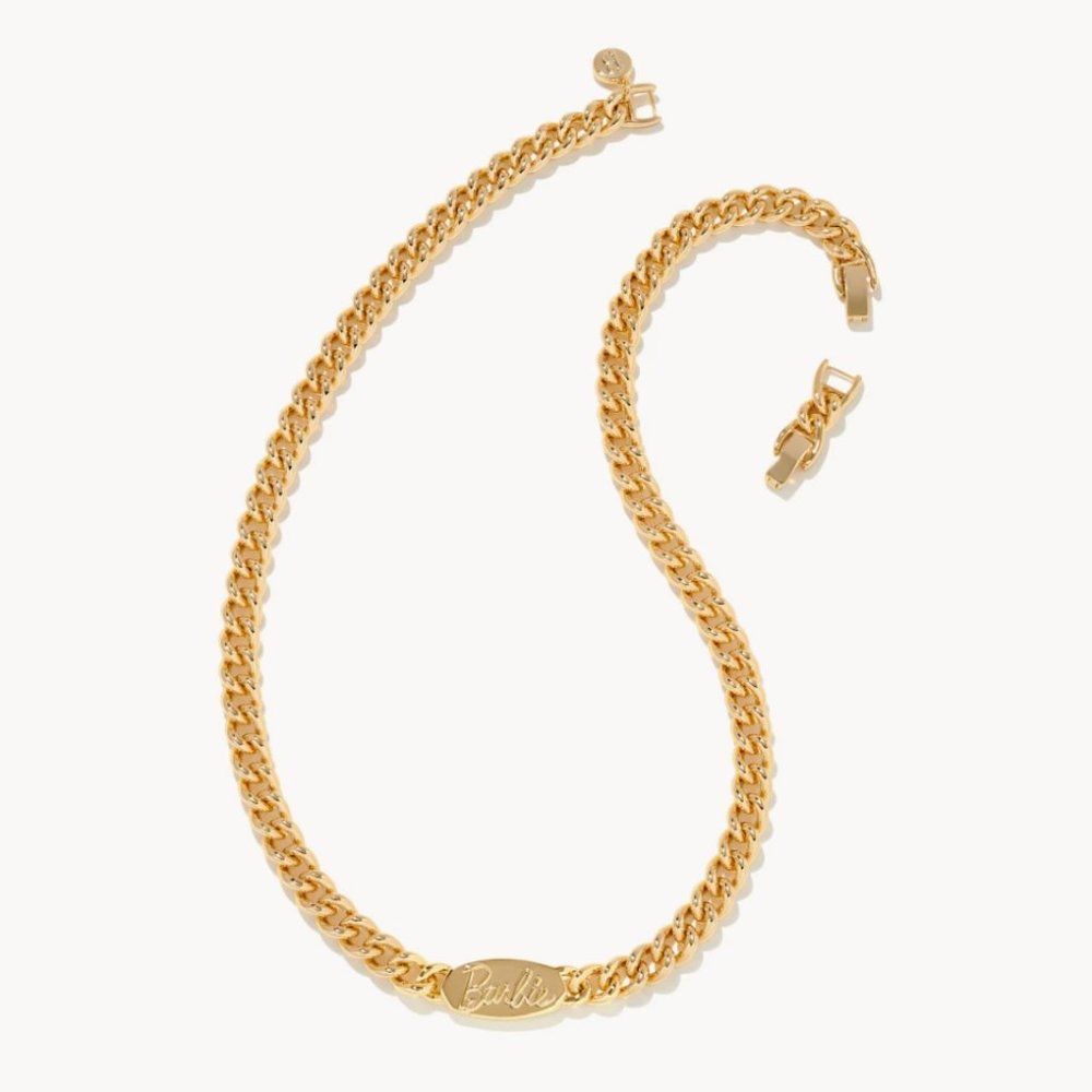 Barbie™ x Kendra Scott Chain Necklace in Gold